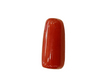 Natural Red Coral | Certified | Capsule Cut Gemstone Summary No. IGCDKBAJ57883 image 1
