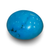 Natural Turquoise (Firoza) oval cabochon loose gemstone, IGC certified IGCDKBAJ41452