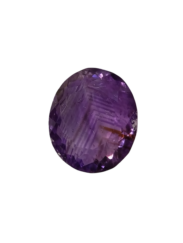 Natural Amethyst | Oval| Lab Certified No. IGCDKBAJ45606 image 1