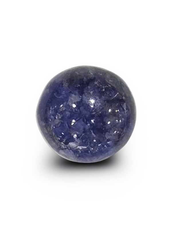 Natural Lapis Lazuli | Govt. Lab Certified| Oval Cabochon | Deep Blue with Pyrite Certificate No.: IGCDKBAJ42521 image 1