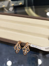 Kisna Collection | Gold Diamond Earrings | 1.96 Gm | 0.07 Carat | 14KT | H-I Color | SI Clarity image 1