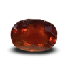 Natural Hessonite (Gomed) oval mixed cut loose gemstone, IGC certified IGCDKBAJ42779