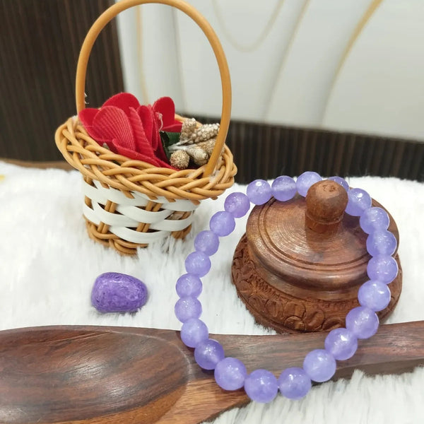Purple Premium Aventurine Hope & Comfort Bracelet For Men & Women image 1