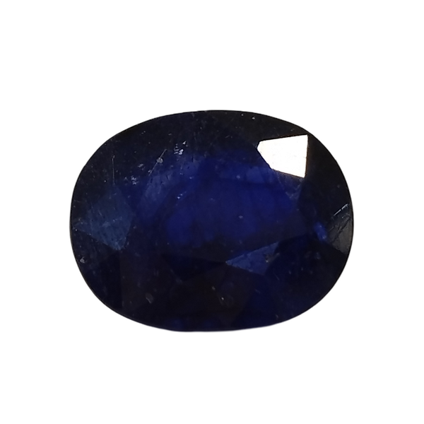 Natural Iolite (Kaka Neeli) oval cut loose gemstone, IGC certified IGCDKBAJ44779