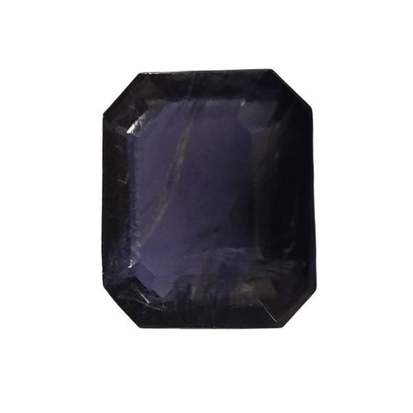 Natural Iolite| Govt. Lab Certified | Octa Step |Blue withCertificate No.: IGCDKBAJ42125 image 1