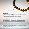 Brown Premium Tiger Eye Confidence Bracelet For Men & Women image 3