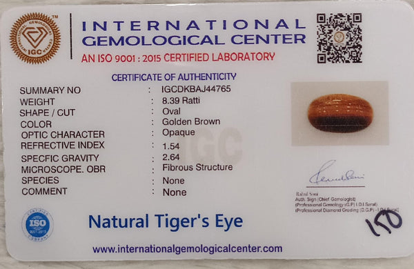 Tiger Eye The Essence of Grounding and Strength Summary No IGCDKBAJ44765 image 2