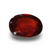 Natural brownish orange Hessonite (Gomed) oval mixed cut loose gemstone, certified IGCDKBAJ42761