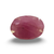 Natural Ruby (Manik) oval cut loose gemstone, IGC certified IGCDKBAJ44811