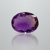 Natural Amethyst (Jamunia) oval mixed cut loose gemstone, IGC certified IGCDKBAJ42156