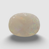 Natural White Opal 6.50 ratti oval cabochon loose gemstone, IGC certified IGCDKBAJ42974