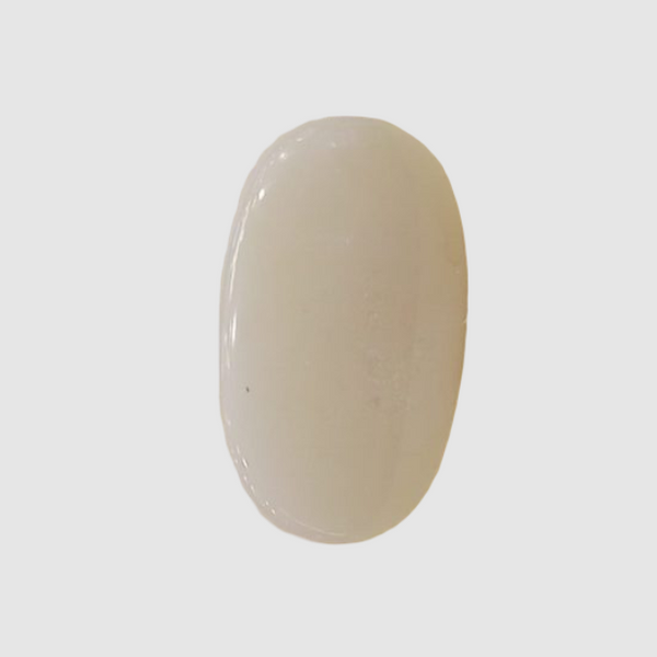 Natural White Opal 5.22Ratti| Oval Cabochone| Certified No. IGCDKBAJ42991 image 1