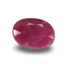 Natural deep red Ruby (Manik) oval cut loose gemstone, IGC certified IGCDKBAJ47511