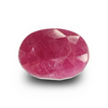 Natural Ruby (Manik) oval cut loose gemstone, IGC certified IGCDKBAJ47501