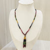 Single Line Rainbow Necklaces: A Vibrant Expression of Style and Joy image 0