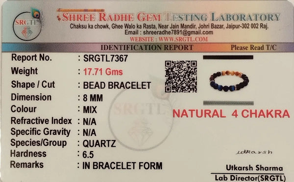 Black & Brown Catseys Bracelet Protection against Negative Energy998 for Men & women image 3