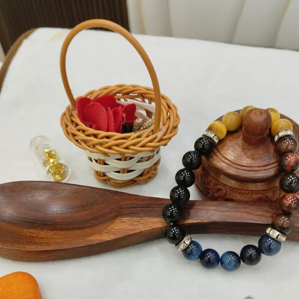 Multicolour Premium 4 Chakra Emotional Mental Well Being Bracelet For Men & Women image 1