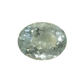 Natural Aquamarine 8.39 ratti loose gemstone, IGC certified IGCDKBAJ41360
