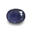 Natural Iolite (Kaka Neeli) oval mixed cut loose gemstone, IGC certified IGCDKBAJ42085