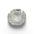 Natural White Zircon oval cut loose gemstone, IGC certified IGCDKBAJ46136