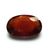 Natural Hessonite (Gomed) oval mixed cut loose gemstone, IGC certified IGCDKBAJ42732