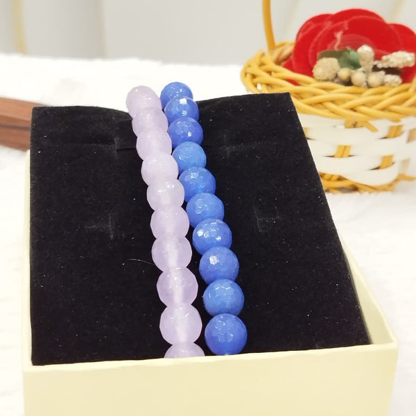 PINK QUARTZ & BLUE BRACELET FAMILY LIFE image 2