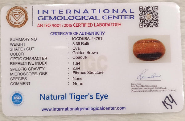 Tiger Eye The Essence of Grounding and Strength Summary No IGCDKBAJ44761 image 2