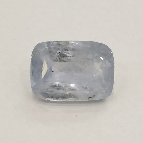 Natural BlueSapphire | IGC Certified | Dual Color ( Blue) | Cushion Cut | Natural Inclusions | Rare Astrological Gem Certificate No.: IGCDKBAJ49668 image 0