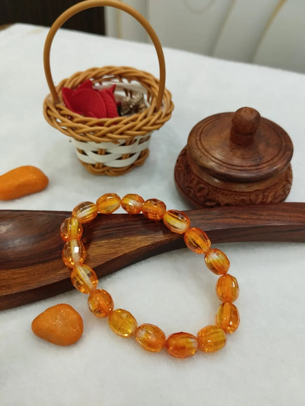 Orange Premium Severed A Symbol Of Protection Bracelet For Men & Women image 1