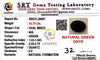 Natural Green Onex | Oval Mixed | SRT Certified No : SRGTL30607 image 2