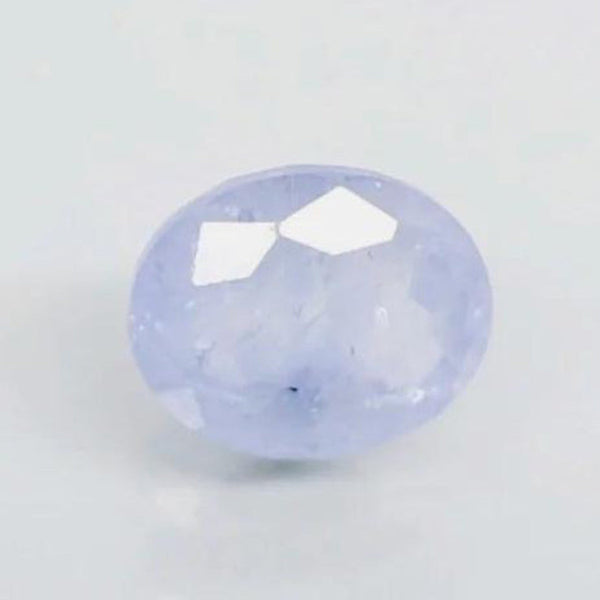 Natural unheated Blue Sapphire (Neelam) oval mixed cut loose gemstone, report no. 10345D41916