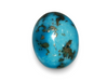 Natural Turquoise | Oval Cabochon | Sea Blue | Matrix Background | IGC Certified Certification: IGC (IGCDKBAJ41435) image 0