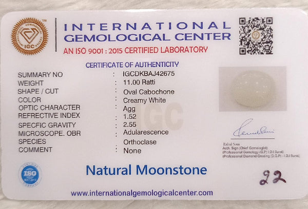 Natural Moonstone: A Gem of Serenity and Enlightenment Summary No IGCDKBAJ42675 image 2
