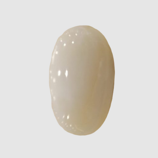 Natural White Opal 6.28Ratti| Oval Cabochone | Certified No. IGCDKBAJ42961 image 1