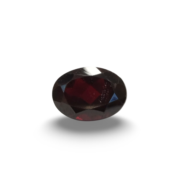 Natural Red Garnet oval mixed cut loose gemstone, SRT certified SRGTL30636