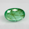 Natural Emerald | Oval Mixed Cut | IIGJ Certified No.: 12859D52916