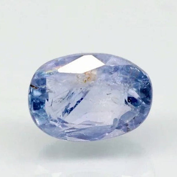 Natural Blue Sapphire (Neelam) oval mixed cut loose gemstone, report no. 11934D48146