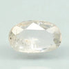 Natural White Sapphire (Safed Pukhraj) loose gemstone, Govt. lab report no. 11934D48161