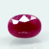Natural untreated Ruby (Manik) oval mixed cut loose gemstone, report no. 9581D38694