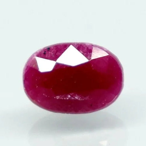 Natural Ruby |10H00|Oval Mixed | Untreated | Govt. Lab Certified |9581D38694