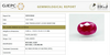 Natural Ruby |KB12k50|Oval Mixed | Untreated | Govt. Lab Certified |9581D38682