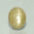 Natural Cat's Eye (Lehsunia) oval cabochon loose gemstone, report no. 12634D51773