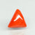 Natural Red Italian Coral |7H50| Triangular Cabochon | Govt. Lab Certified | Report No. 11858D47595