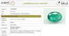 Natural Emerald |32K00| Govt. Lab Certified | OvalMIXED | Report No-12759D52409