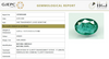 Natural Emerald |45K00| Govt. Lab Certified | Oval Mixed| Report No- 12758D52408