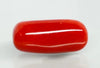 Natural Italian Red Coral (Moonga) | 12H50 | Oval Cabochon | Govt. Lab Certified | Report No. 12992D53463