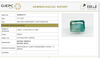 Natural Emerald | Govt. Lab Certified | Octagon Step Report No- 10828D43715