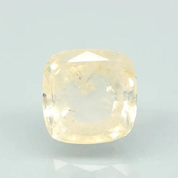Natural Yellow Sapphire (Pukhraj) cushion mixed cut loose gemstone, report no. 11934D48154
