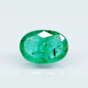 Natural Emerald (Panna) oval mixed cut loose gemstone, report no. 10104D40730