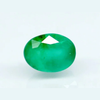 Natural Emerald (Panna) oval mixed cut loose gemstone, report no. 10104D40731